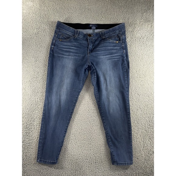 Democracy Ab Solution Jeans Women 20w‎ Skinny Stretch - Picture 1 of 7